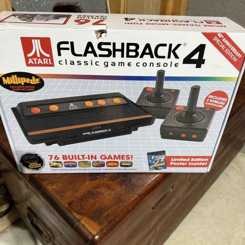 Atari Flashback 4 Classic Game Console - New